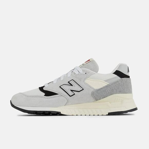 New Balance 998 Shoes in Grey and Black main image 5